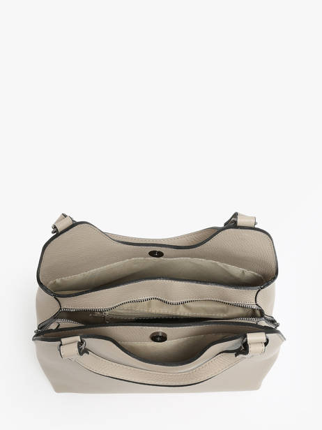 Handtas Caviar Leder Milano Beige caviar CA24067 ander zicht 3